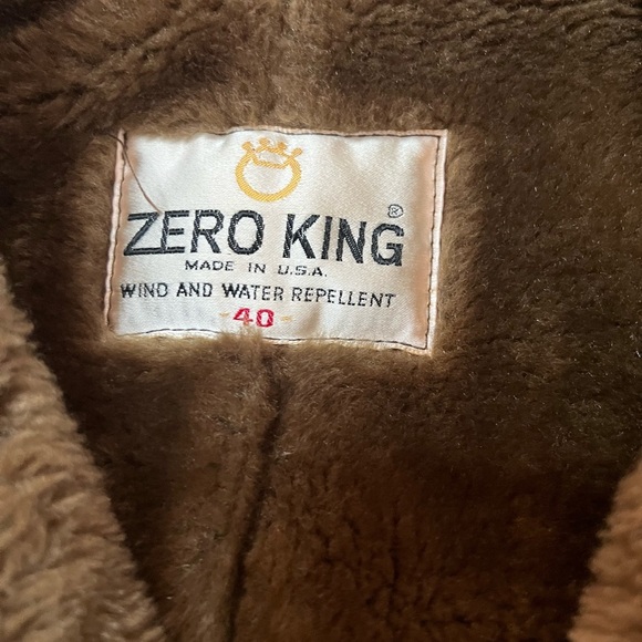 Vintage 1970’s Zero King Heavy Wool Jacket Size 40 - Picture 3 of 7